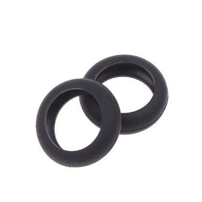 10pcs Flat Earphones Silicon Rubber Ring Case Flexible Earphone Shell Cover for 15mm Earphones