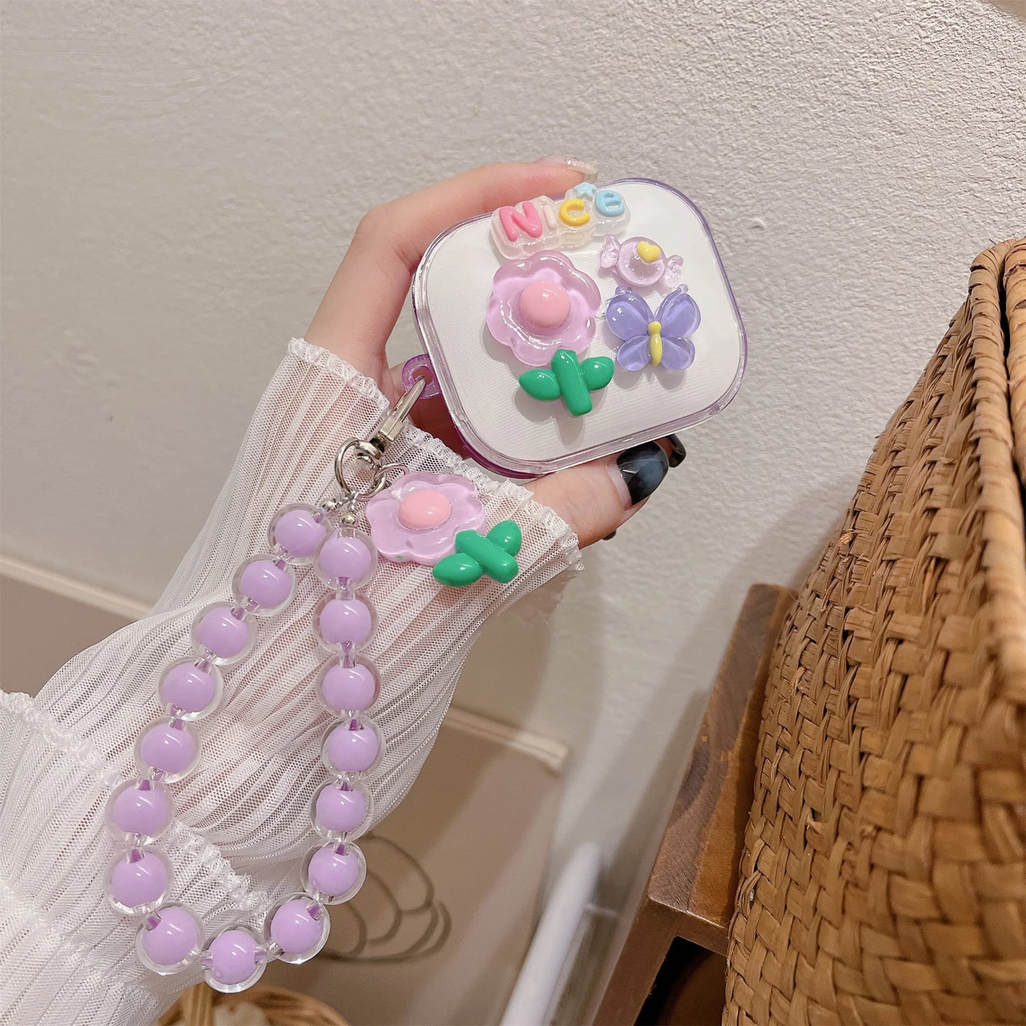 3D Cartoon Transparent For Redmi Buds 6 7S Case Cute Puppy Earphone Shockproof Soft Shell Protective Sleeve Cover