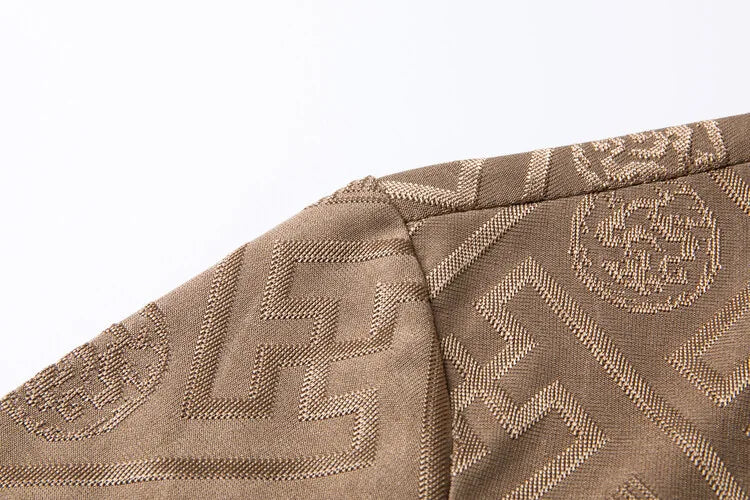 High end brand ice silk round neck short sleeved T-shirt for men's 2024 summer new fashionable printed comfortable casual top