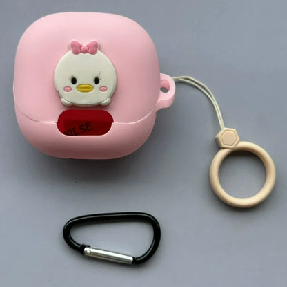 For (MI)Xiaomi Buds 5 ProTrue Wireless Bluetooth Earphone Cover DIY Cartoon Silicone Anti Drop Soft Cover With Hook