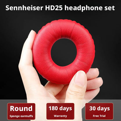 Replacement Earpads for Sennheiser HD25 HD25-1II HD25SP, Sponge Ear Cushions Cotton Ear Pads Headphone Accessories