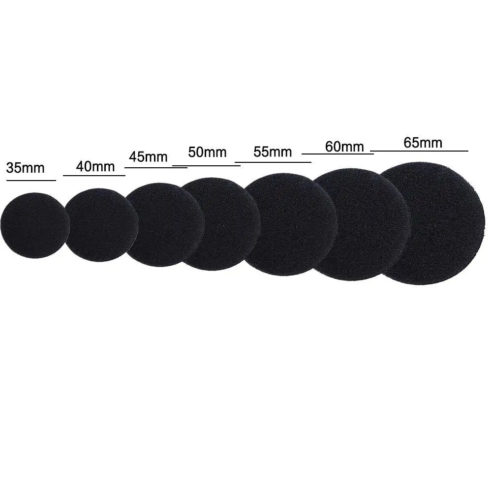 Foam Ear Pads Thicken Sponge Replacement Cushions Cover Earphones for Headphones 35/40/45/50/55/60/65MM  Earplugs Cap Protection