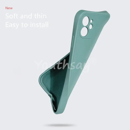 For iPhone 17 Pro Case Liquid Silicone Plain Case For iPhone 17 Pro Air Cover TPU Anti-drop Protect For iPhone 17 Pro Max Cover