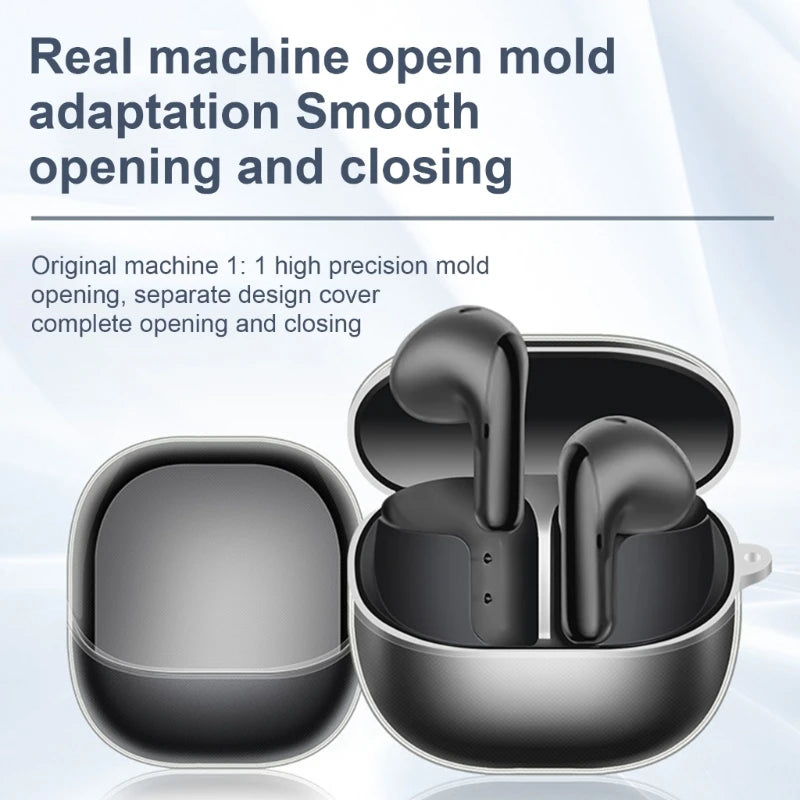 Earphone Case Cover,Protective Case Cover Skin For Xiaomi Buds 5 Wireless Earphone Charging Box Cover