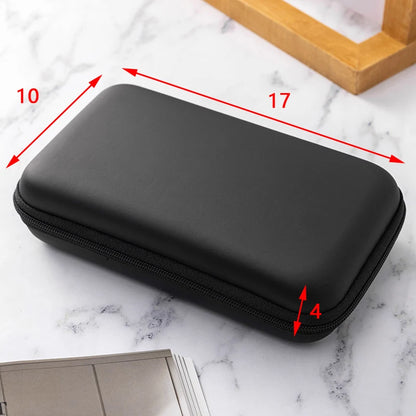 Mini Square EVA Earphone Protective Box Digital Charger Headphone Storage Bag USB Data Cable Organizer Carrying Pouch