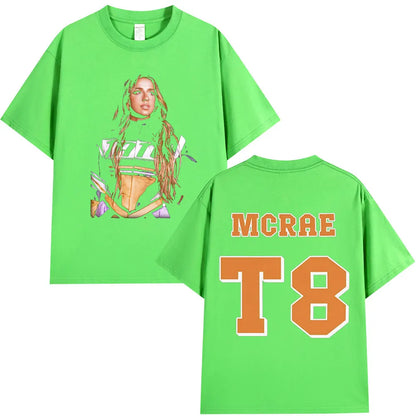 Tate McRae T8 So Close To What 2025 Album T-shirt Fans Gift Men Women Harajuku Cotton Short Sleeve T-shirts Summer Tee Shirt