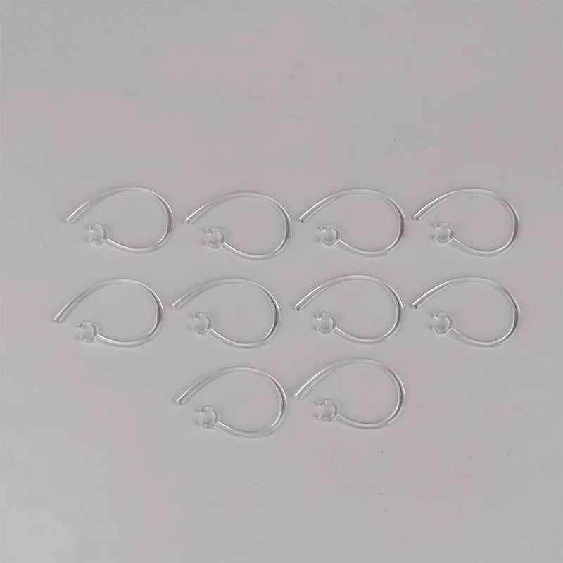 10Pcs Universal Bluetooth Headset Earhooks 6MM Hanger Accessories Hook Loop Universal Caps Ear Ear Ear Clip Hooks