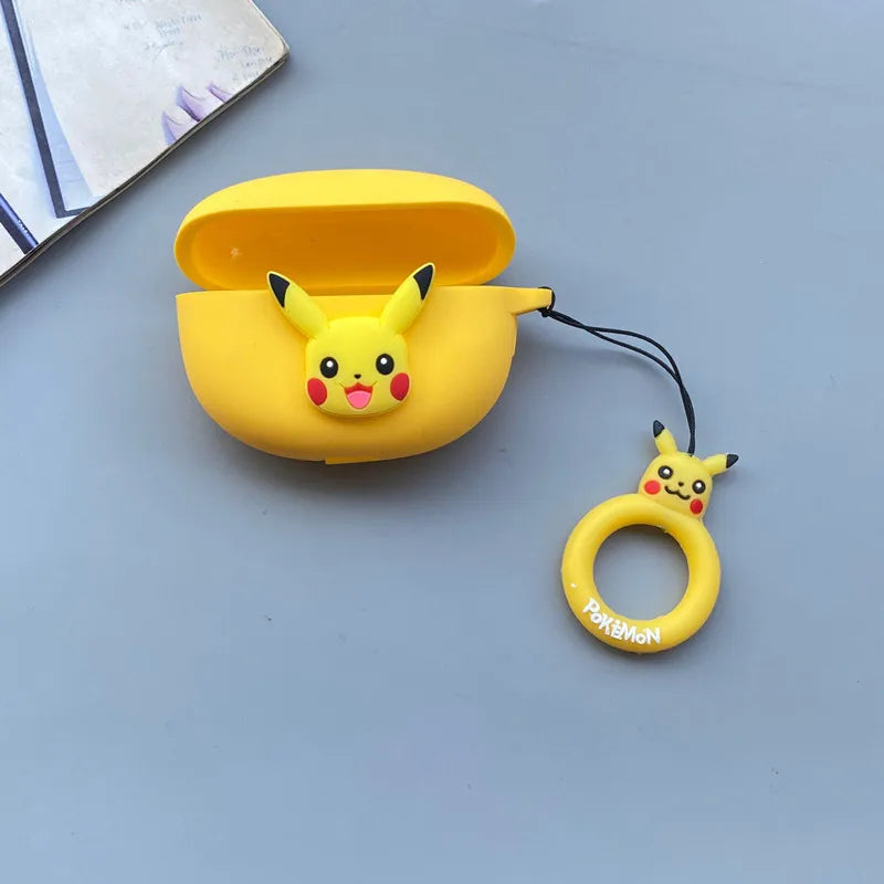 Cartoon Silicone Case For Redmi Buds 5 Pro Bluetooth Wireless Earphones Protective Sleeve Cover For Xiaomi Redmi Buds 5 Pro