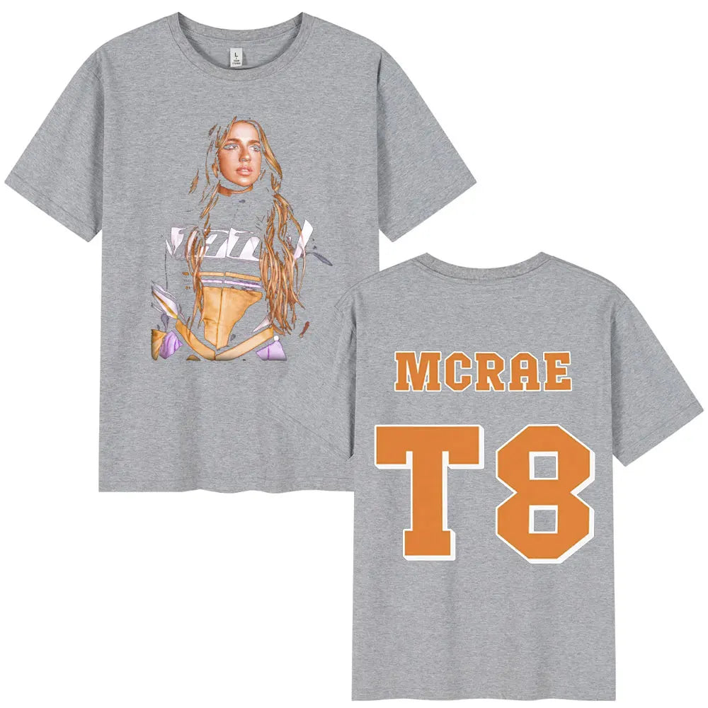 Tate McRae T8 So Close To What 2025 Album T-shirt Fans Gift Men Women Harajuku Cotton Short Sleeve T-shirts Summer Tee Shirt
