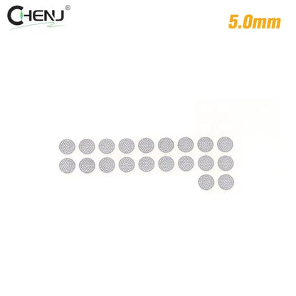 20Pcs Earphone Dustproof Net 4.0-5.0mm Mesh Net Filter In-ear Headphones Anti-dust Protector Cover Earphone Accessories