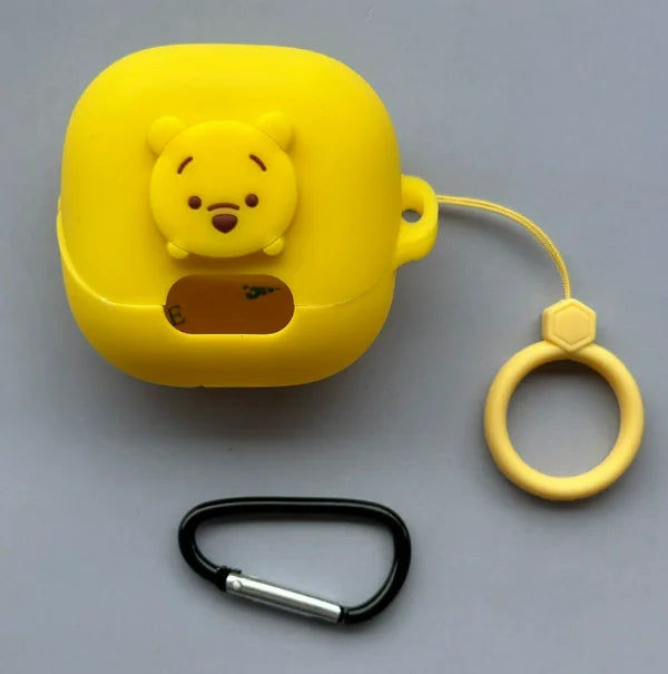 For (MI)Xiaomi Buds 5 ProTrue Wireless Bluetooth Earphone Cover DIY Cartoon Silicone Anti Drop Soft Cover With Hook