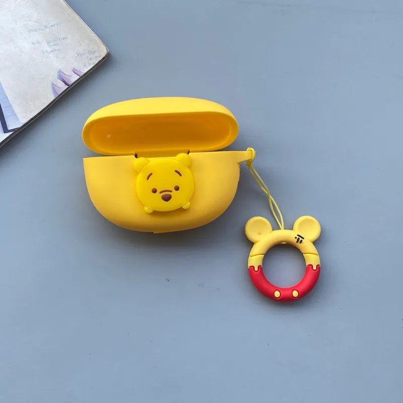 Cartoon Silicone Case For Redmi Buds 5 Pro Bluetooth Wireless Earphones Protective Sleeve Cover For Xiaomi Redmi Buds 5 Pro