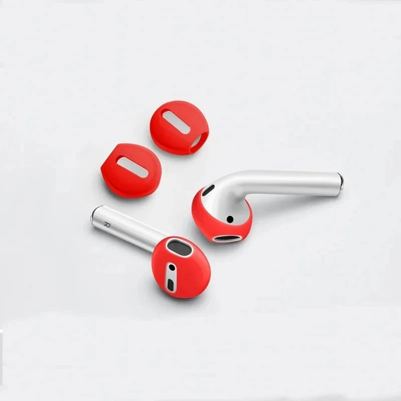 1pair Ear Pads For Airpods Free Buds3 Pro Wireless Bluetooth Iphone Earphones Silicone Ear Caps Earphone Case Earpads Eartips