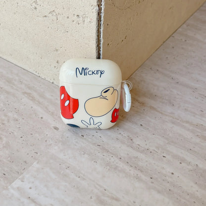 Disney Mickey Minnie Mouse Case For Airpods Pro 2,Protective Bluetooth Earphone TPU Cover For Airpods Pro Case For Girls Men