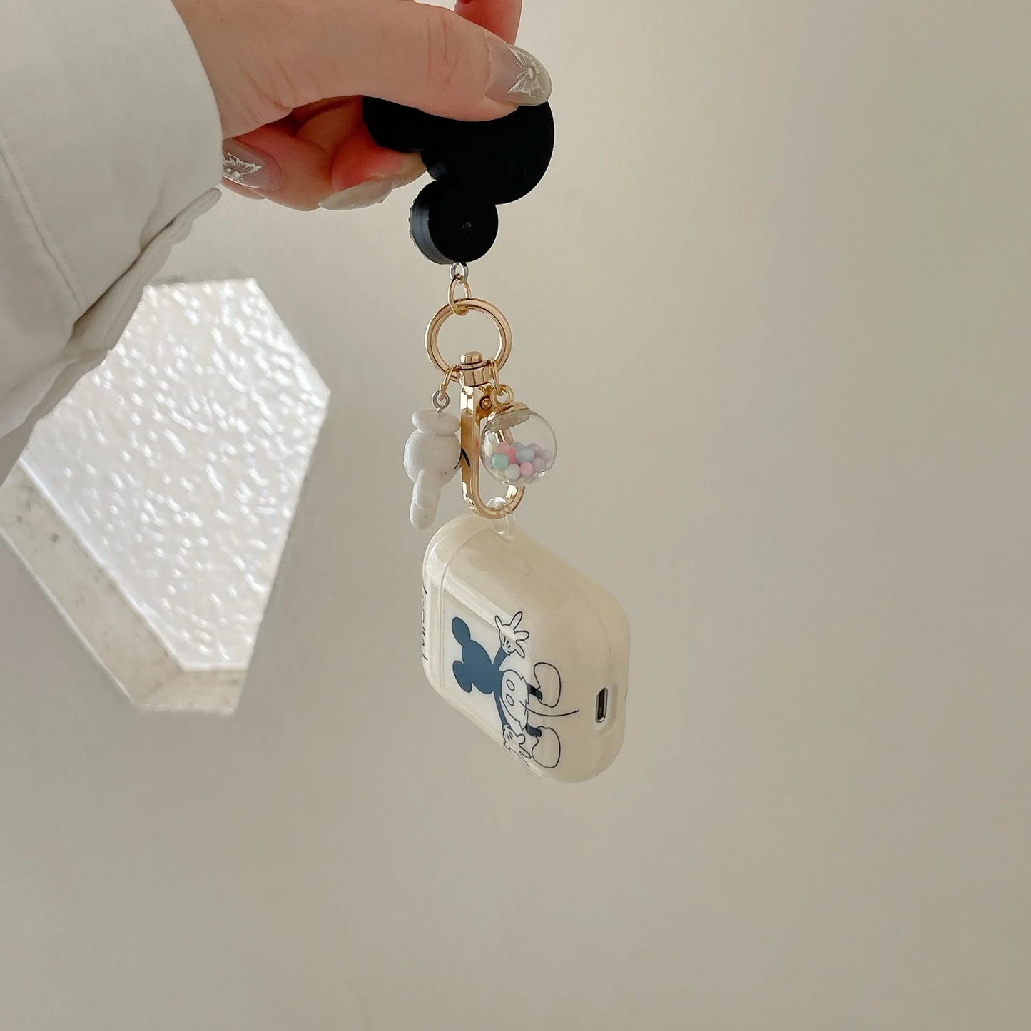 Disney Mickey Minnie Mouse Case For Airpods Pro 2,Protective Bluetooth Earphone TPU Cover For Airpods Pro Case For Girls Men