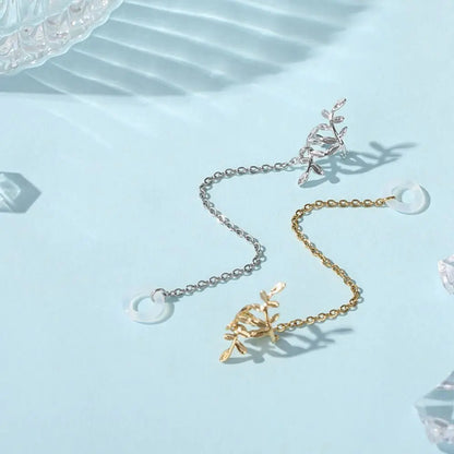 For Bluetooth Earphones New Fashion Stainless Steel Anti-Lost Earrings Wireless Earphone Clip Holder Earphone Accessories