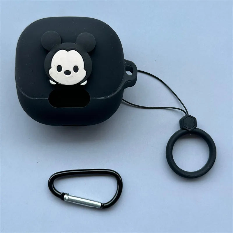 For (MI)Xiaomi Buds 5 ProTrue Wireless Bluetooth Earphone Cover DIY Cartoon Silicone Anti Drop Soft Cover With Hook