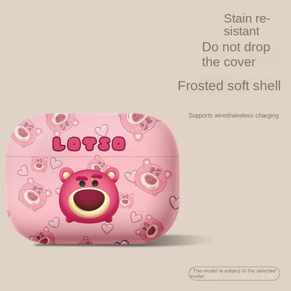 Cover for Apple AirPods 1 2 3 3rd Case for AirPods Pro Case Cute Cartoon Disney Anime Air Pords Pro2 Earphone Case Accessories