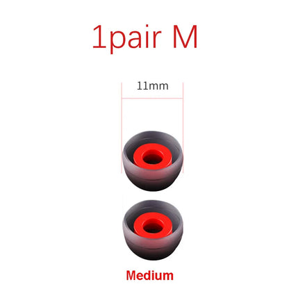3/1 Pairs Ear Pads For Headphones Earphone Tips Silicone Ear Tips Small In-ear Earphone Covers Earbuds Eartips Accessories