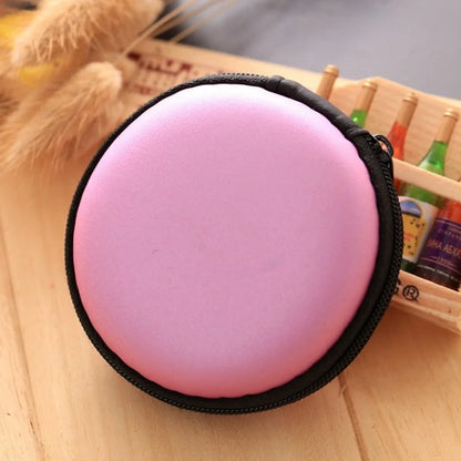 1pc Portable Earphone Case Charging Line Data Cable Holder Case Storage Box Anti-shock Mini Portable Earphone Memory Card Box