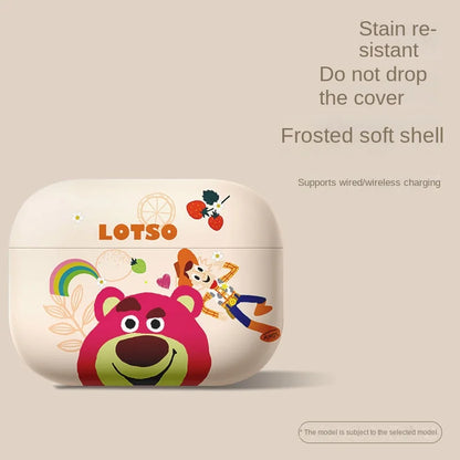 Cover for Apple AirPods 1 2 3 3rd Case for AirPods Pro Case Cute Cartoon Disney Anime Air Pords Pro2 Earphone Case Accessories