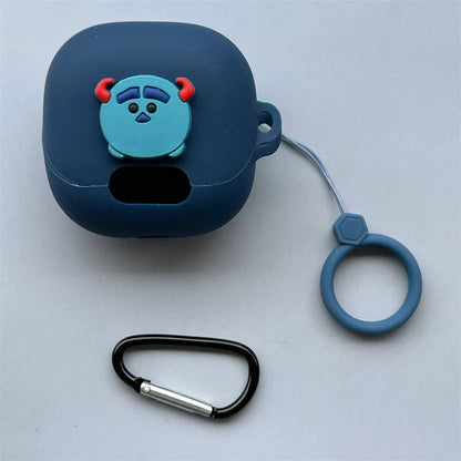 For (MI)Xiaomi Buds 5 ProTrue Wireless Bluetooth Earphone Cover DIY Cartoon Silicone Anti Drop Soft Cover With Hook