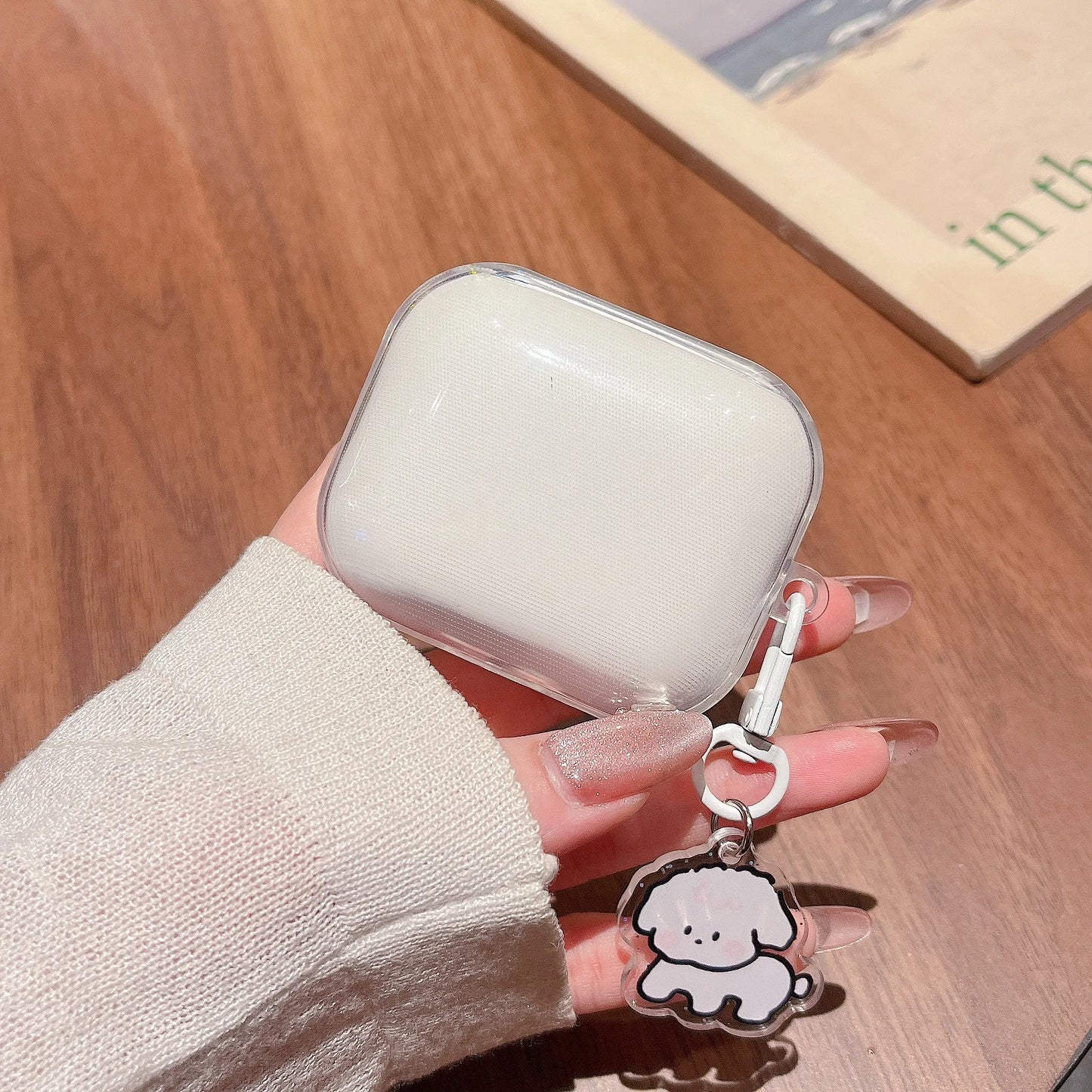 3D Cartoon Transparent For Redmi Buds 6 7S Case Cute Puppy Earphone Shockproof Soft Shell Protective Sleeve Cover