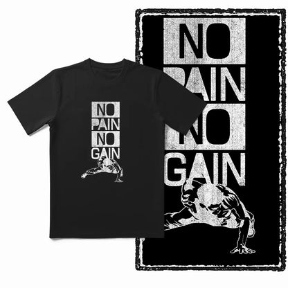 Coolmind YG Fitness Gym Cotton exclusive graphic Men's T-shirt 100% cotton large size fresh black men's new style T-shirt