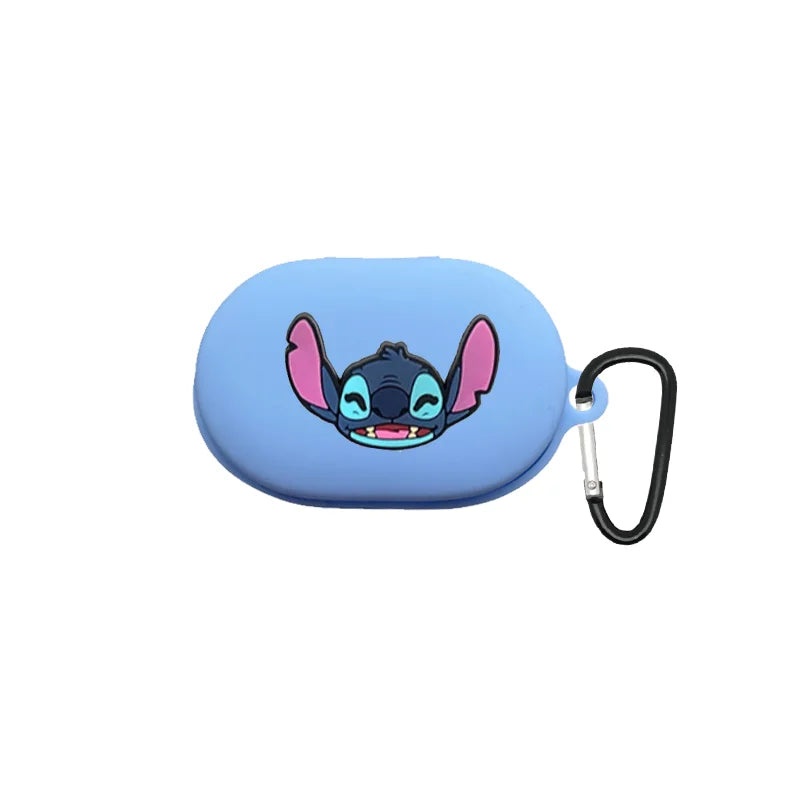 Disney cartoon Redmi Airdots protective case with hook suitable for Xiaomi Mi Redmi Airdots 1/2 Airdotse earphone charging case