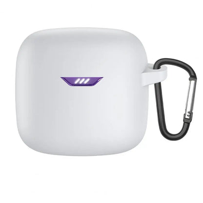 Soft Silicone Phone Case Earphone Case Waterproof Shockproof with Hook Soft Silicone Protective Cover for JBL Tune Flex