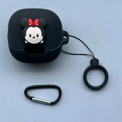 For (MI)Xiaomi Buds 5 ProTrue Wireless Bluetooth Earphone Cover DIY Cartoon Silicone Anti Drop Soft Cover With Hook