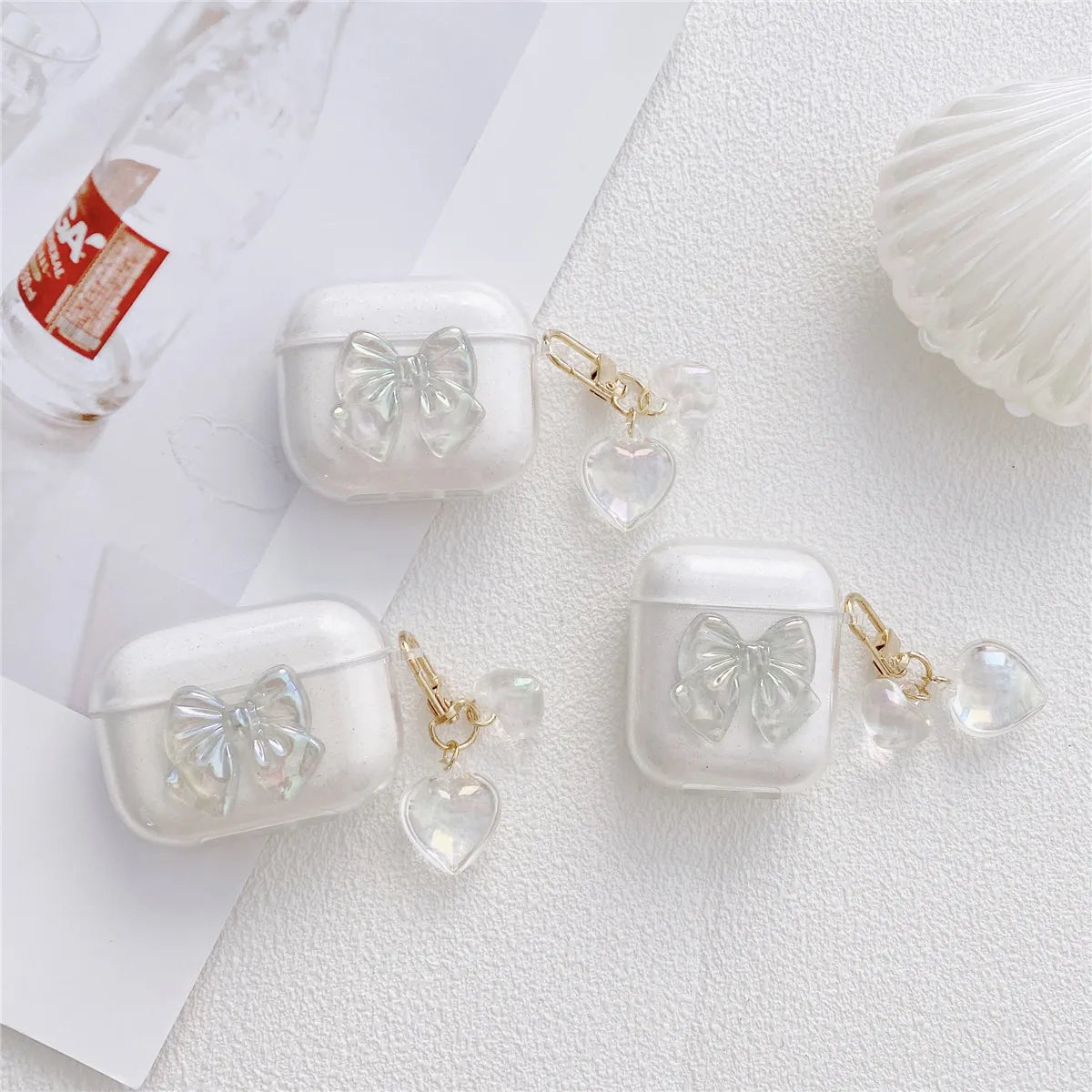 Buttery Soft Case with Keychain For AirPods 4 Airpods 3 2 1 pro 2nd Wireless Earphone Accessories Headphone Box Cover