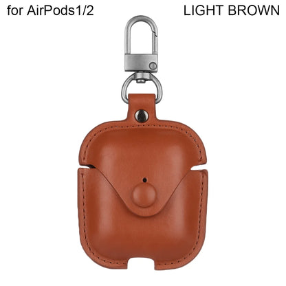 PU Leather Bluetooth Wireless Earphone Case for Apple Airpods 1/2/3/Pro Ultralight Fashion Headphones Case Protective Cover