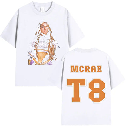 Tate McRae T8 So Close To What 2025 Album T-shirt Fans Gift Men Women Harajuku Cotton Short Sleeve T-shirts Summer Tee Shirt