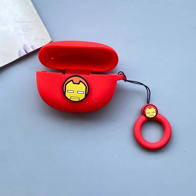 Cartoon Silicone Case For Redmi Buds 5 Pro Bluetooth Wireless Earphones Protective Sleeve Cover For Xiaomi Redmi Buds 5 Pro