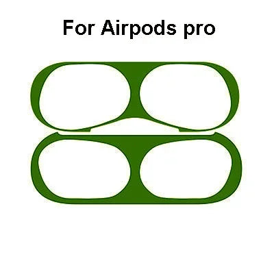 Dust-proof Scratchproof Sticker For AirPods 1 2 Sticker Dust Guard Protective Earphone Film For Apple AirPods 2 1 Cover Stickers