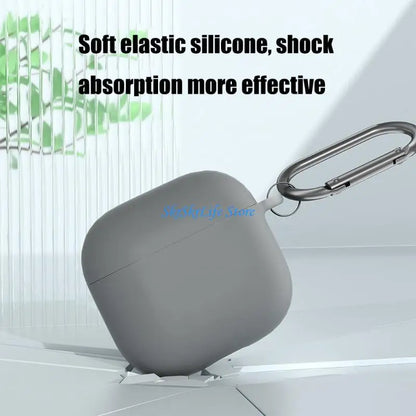 E65E Liquid Silicone Earphone Protector Case AntiYellowing Cover for