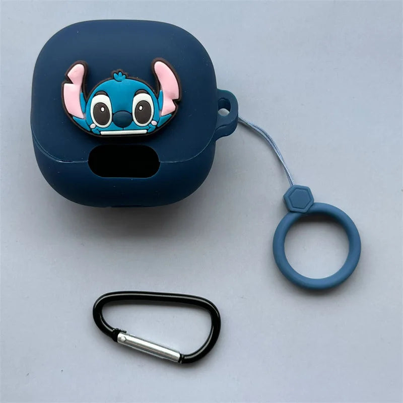 For (MI)Xiaomi Buds 5 ProTrue Wireless Bluetooth Earphone Cover DIY Cartoon Silicone Anti Drop Soft Cover With Hook
