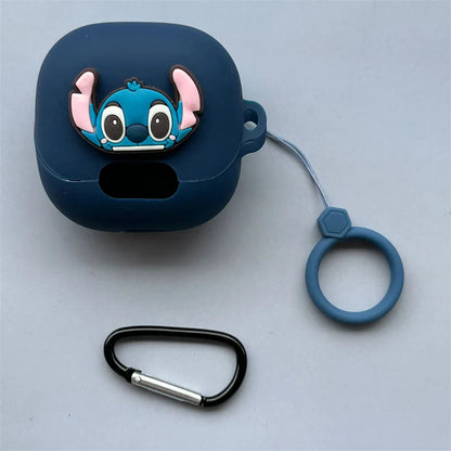 For (MI)Xiaomi Buds 5 ProTrue Wireless Bluetooth Earphone Cover DIY Cartoon Silicone Anti Drop Soft Cover With Hook