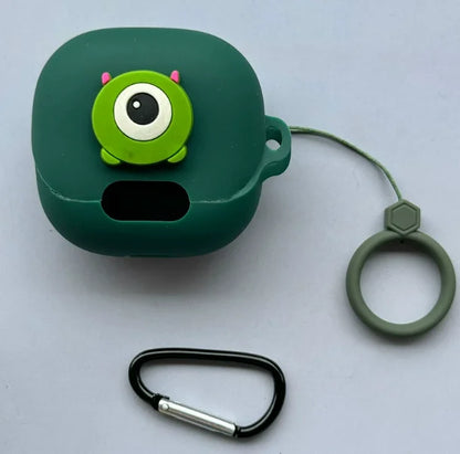 For (MI)Xiaomi Buds 5 ProTrue Wireless Bluetooth Earphone Cover DIY Cartoon Silicone Anti Drop Soft Cover With Hook