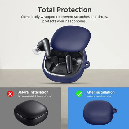 Shockproof Wireless Earbuds Case Soft Silicone Earphone Protector Waterproof Anti Drop for Anker Soundcore Liberty 4