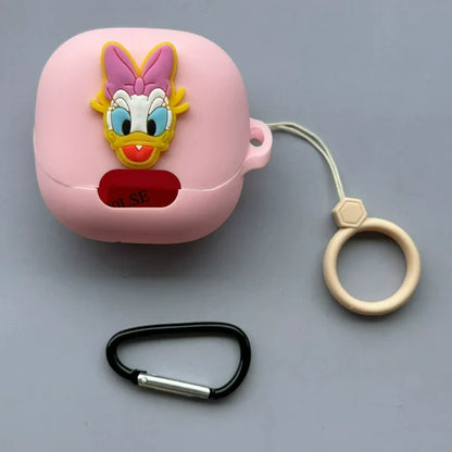 For (MI)Xiaomi Buds 5 ProTrue Wireless Bluetooth Earphone Cover DIY Cartoon Silicone Anti Drop Soft Cover With Hook