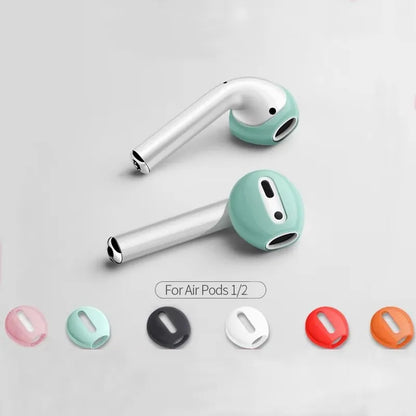 1pair Ear Pads For Airpods Free Buds3 Pro Wireless Bluetooth Iphone Earphones Silicone Ear Caps Earphone Case Earpads Eartips