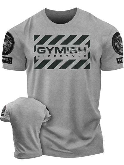 New 3D Printed Recover Fully Workout T-Shirt Funny Gym T-Shirt High Quality Cotton Men's Short Sleeves Muscle Man Tough Guy T