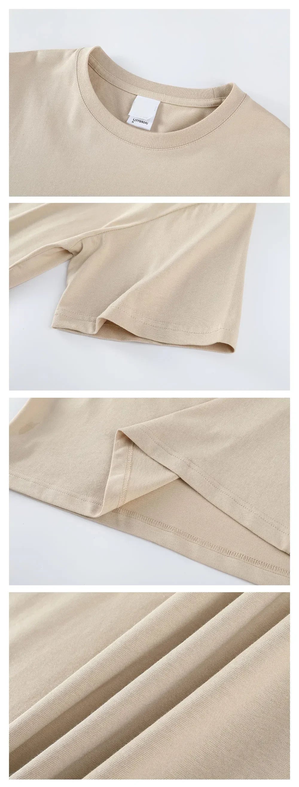 Shark Print T-Shirt 100% Cotton Summer Tees For Men Women Oversize Casual Tops