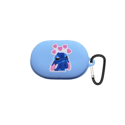 Disney cartoon Redmi Airdots protective case with hook suitable for Xiaomi Mi Redmi Airdots 1/2 Airdotse earphone charging case