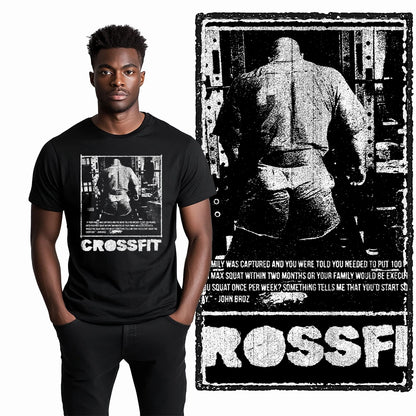 Coolmind YG Fitness Gym Cotton exclusive graphic Men's T-shirt 100% cotton large size fresh black men's new style T-shirt