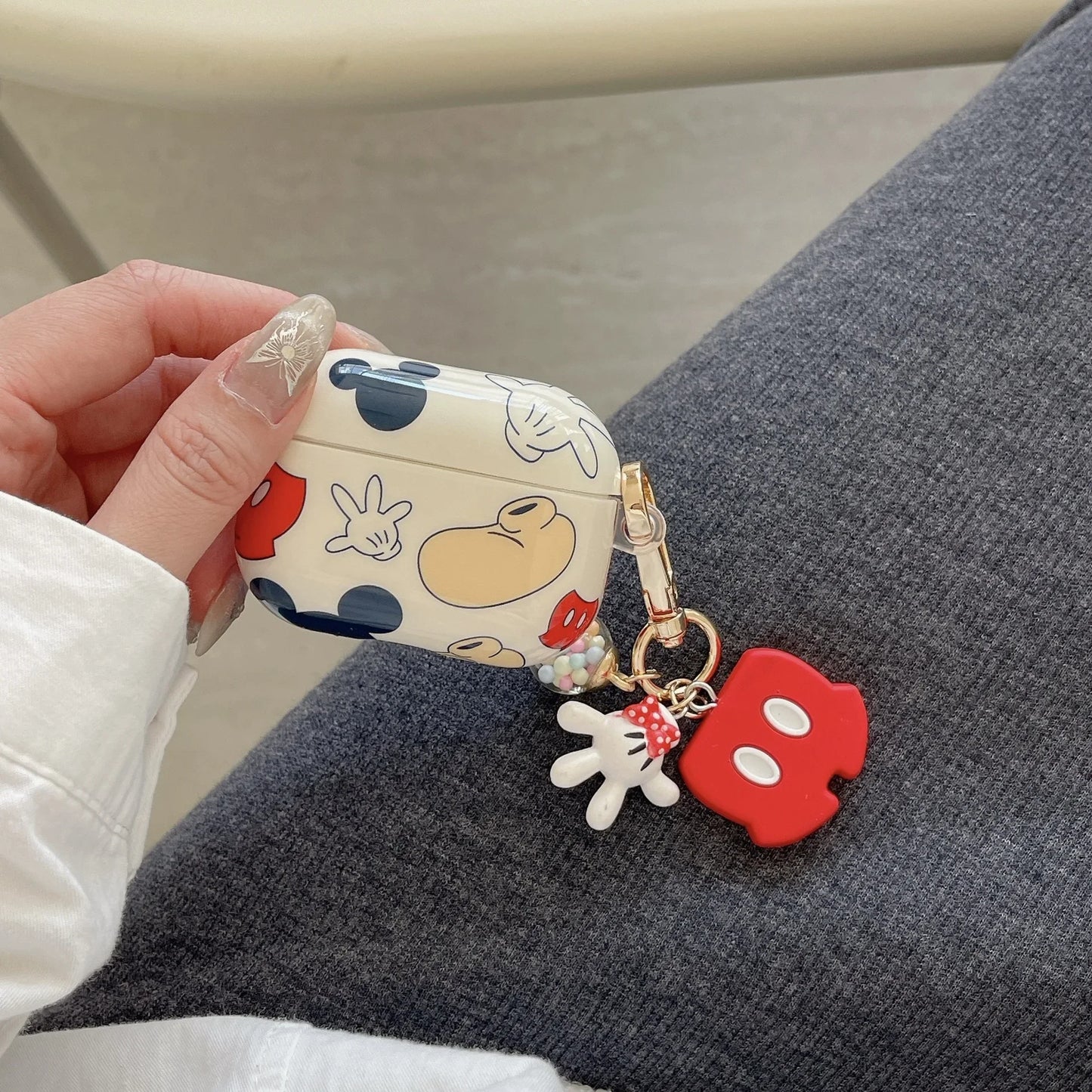 Disney Mickey Minnie Mouse Case For Airpods Pro 2,Protective Bluetooth Earphone TPU Cover For Airpods Pro Case For Girls Men