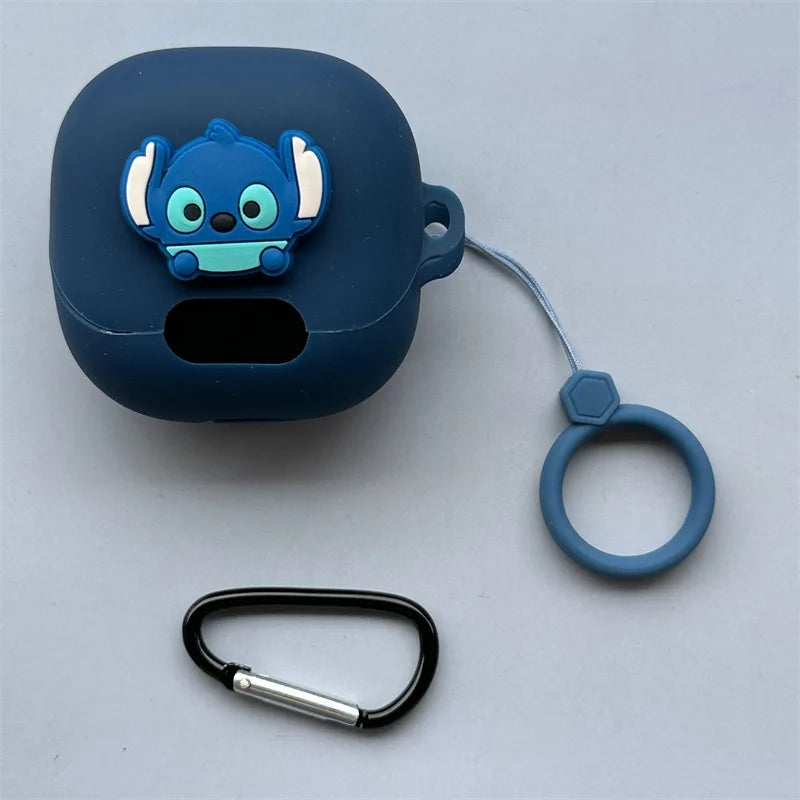 For (MI)Xiaomi Buds 5 ProTrue Wireless Bluetooth Earphone Cover DIY Cartoon Silicone Anti Drop Soft Cover With Hook