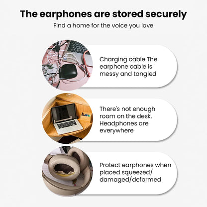 Desktop Aluminium Alloy Aluminium for-Bluetooth Headset Stand Holder Headphone Rack Mount Hanger wired Earphone Gamer Hanger PC